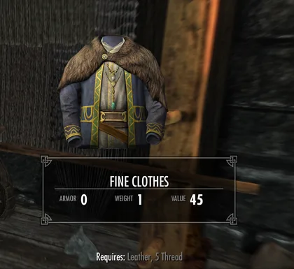 Fine Clothes