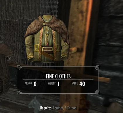 Fine Clothes