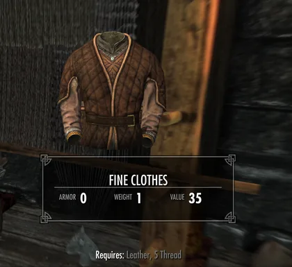 Fine Clothes