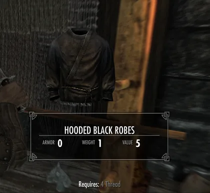 Hooded Black Robes
