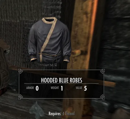 Hooded Blue Robes