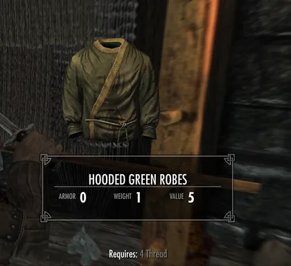 Hooded Green Robes
