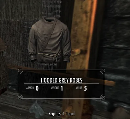 Hooded Grey Robes