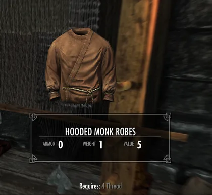 Hooded Monk Robes