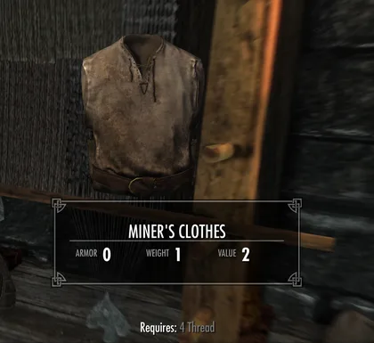 Miner's Clothes