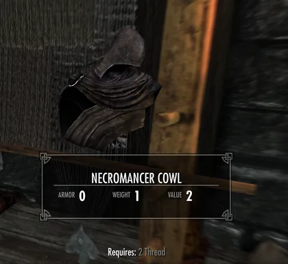 Necromancer Cowl